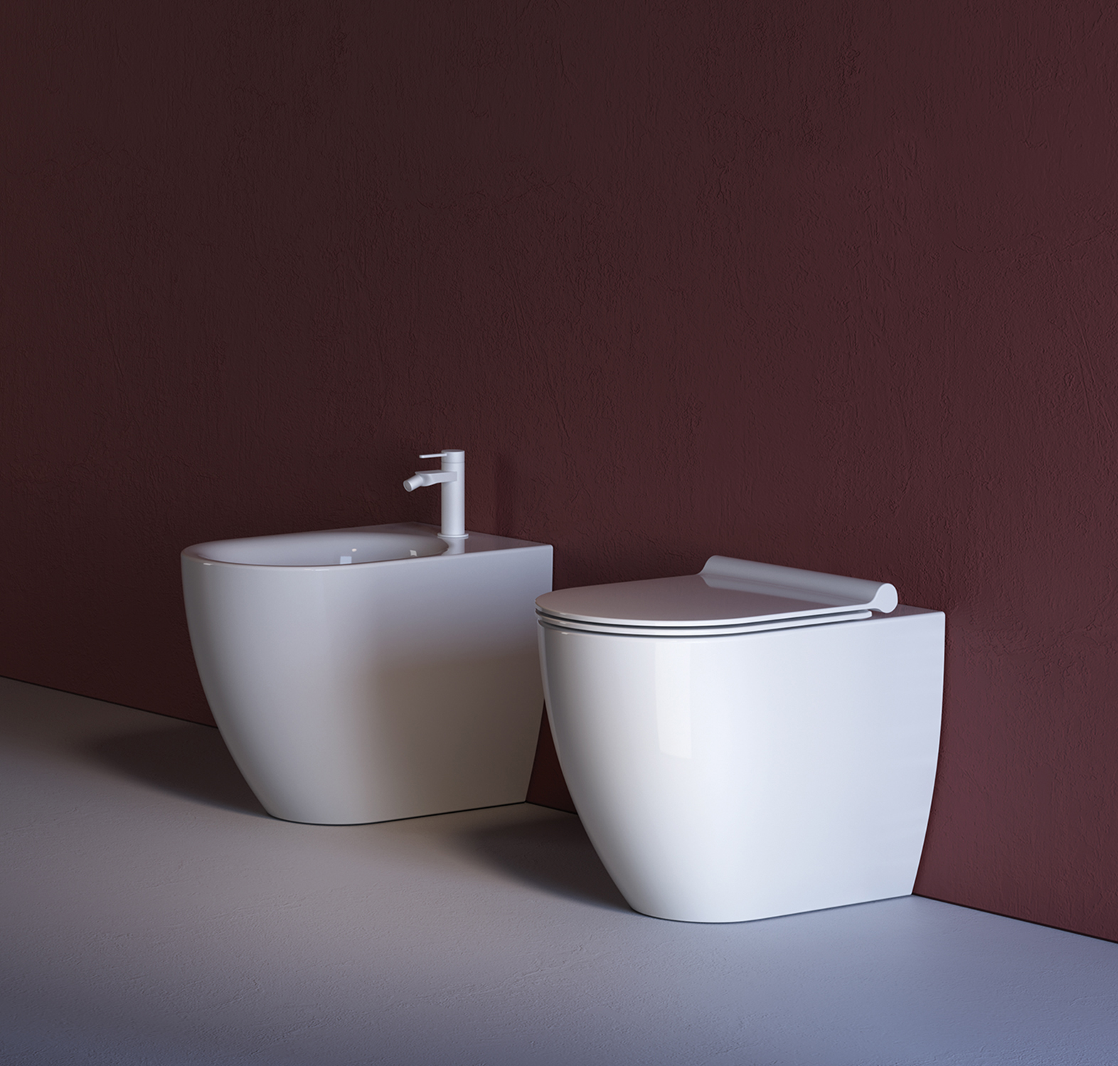 Sanitari bagno a terra - Ceramica Catalano