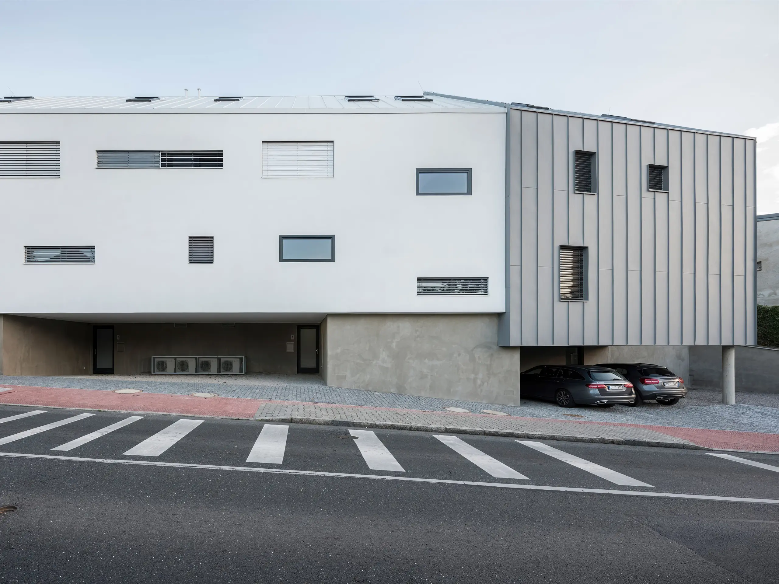 Three Row Houses in Liboc Martin Cenek Architecture 1 - Catalano