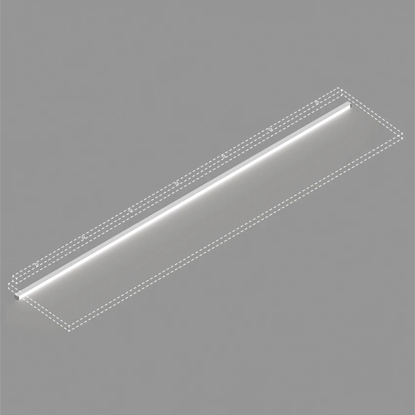 Illuminazione per mensole  45–200×1,2 Specchi e accessori - Catalano