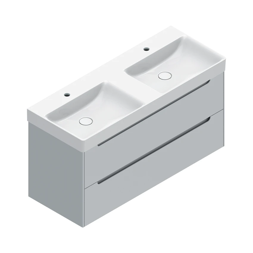 Base 118×45 h55  2 cassetti Ansa - Catalano