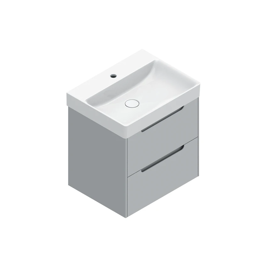 Base 58×45 h55  2 cassetti Ansa - Catalano
