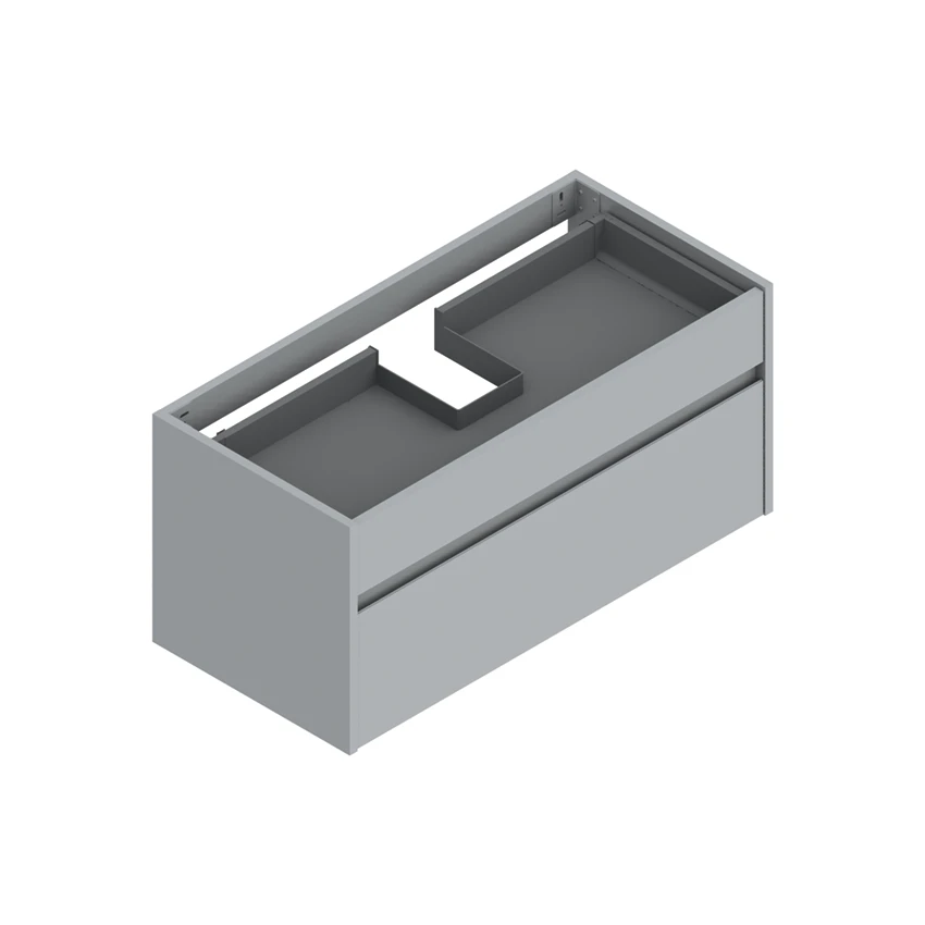 Base 96×45 h45  2 cassetti Basic - Catalano