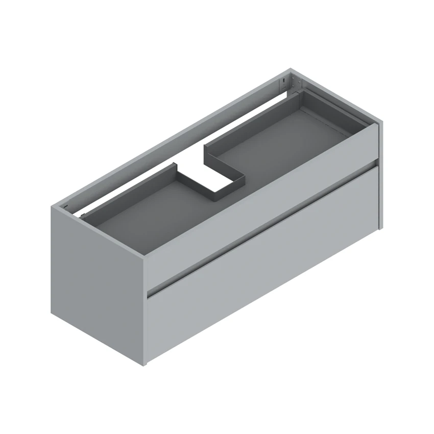 Base 116×45 h45  2 cassetti Basic - Catalano