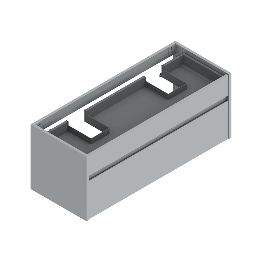 Base 116×45 h45  2 cassetti Basic - Catalano