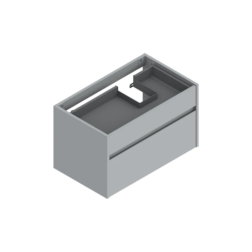 Base 76×45 h45  2 cassetti Basic - Catalano