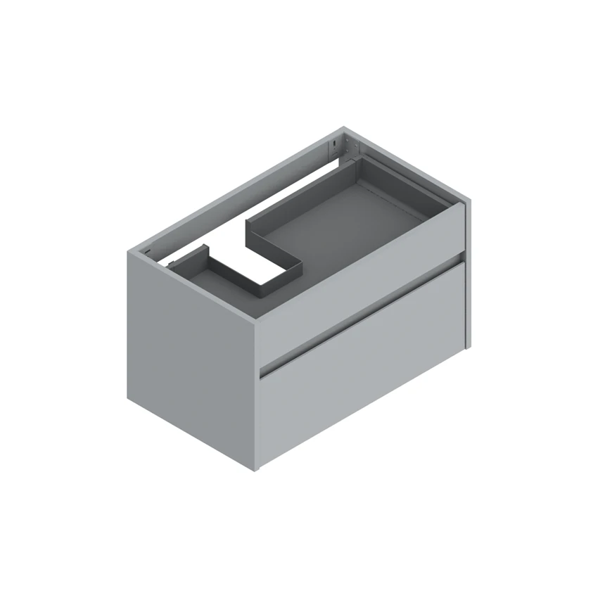 Base 76×45 h45  2 cassetti Basic - Catalano