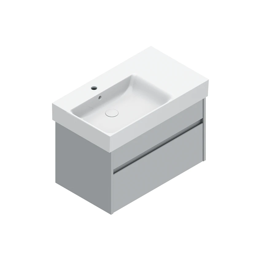 Base 76×45 h45  2 cassetti Basic - Catalano