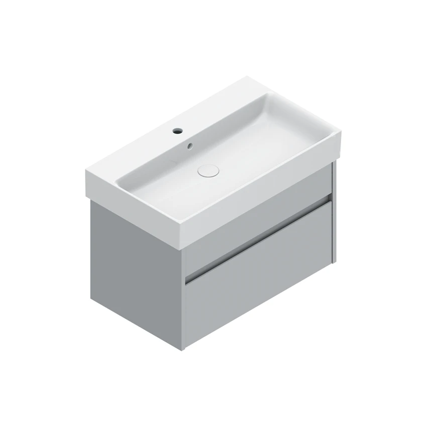 Base 76×45 h45  2 cassetti Basic - Catalano