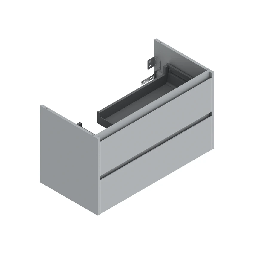Base 96×48 h55  2 cassetti Basic - Catalano