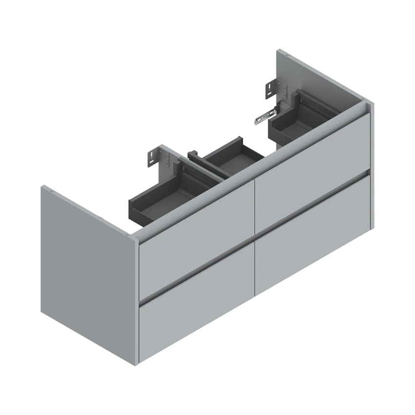 Base 121×48 h55  4 cassetti Basic - Catalano
