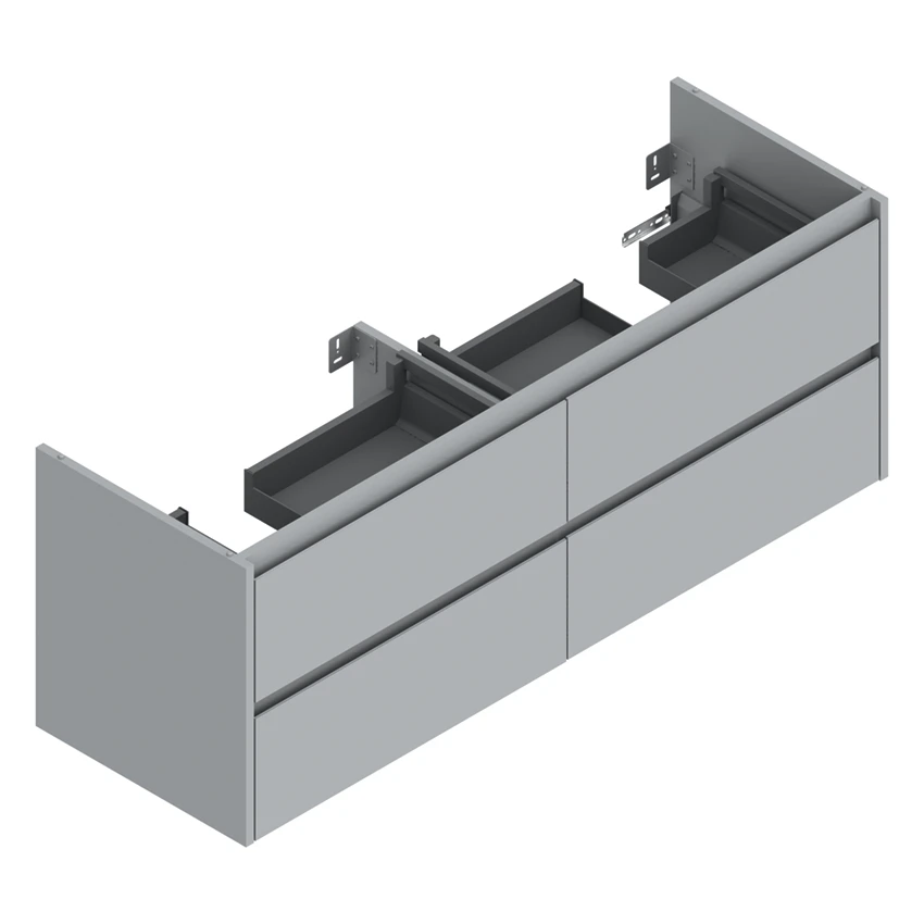 Base 147×48 h55  4 cassetti Basic - Catalano