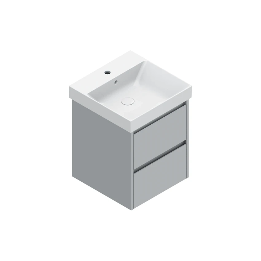 Base 46×48 h55  2 cassetti Basic - Catalano