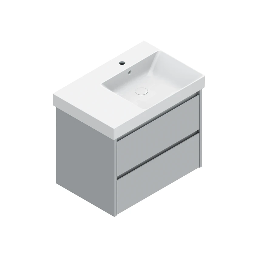 Base 71×48 h55  2 cassetti Basic - Catalano