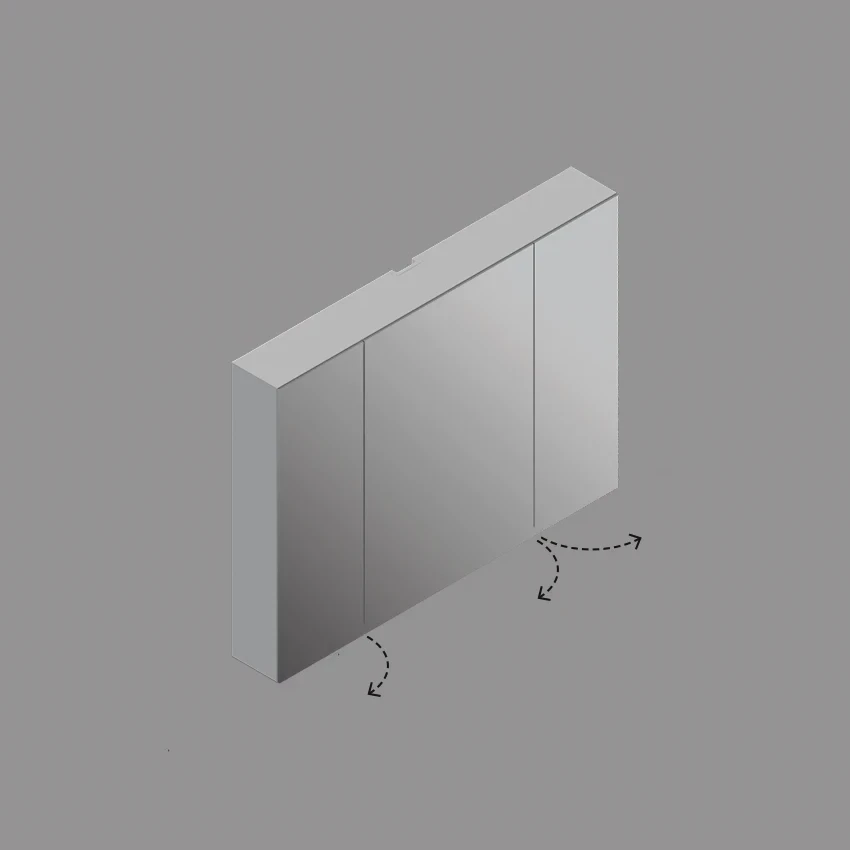 Specchio  100–120×75 Specchi e accessori - Catalano