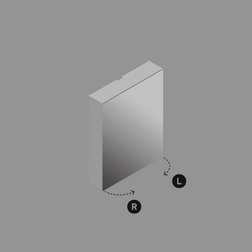 Specchio  25–60×75 Specchi e accessori - Catalano