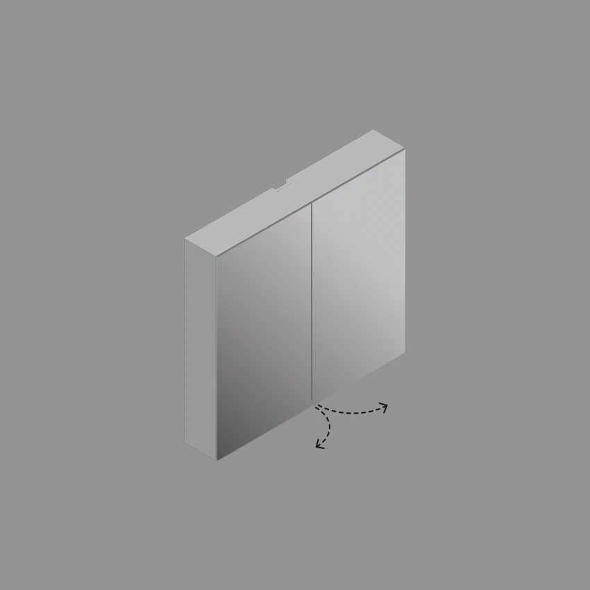 Specchio  70–120×75 Specchi e accessori - Catalano