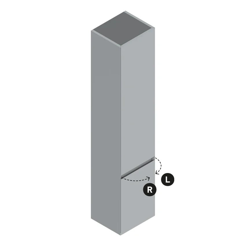 Colonna 35×30 h165 2 ante Handle - Catalano