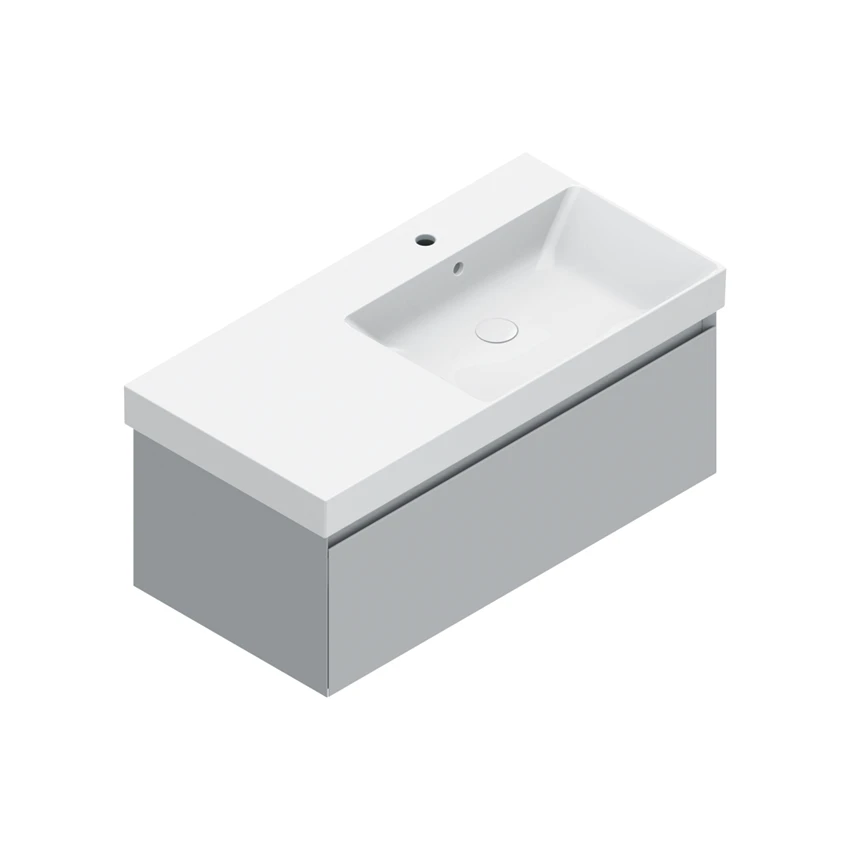 Base 97×48 h35  1 cassetto Handle - Catalano