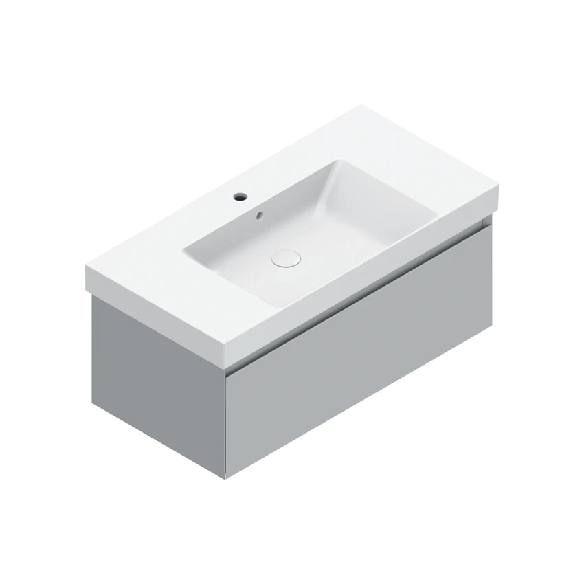 Base 97×48 h35  1 cassetto Handle - Catalano