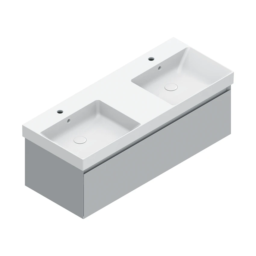 Base 122×48 h35  1 cassetto Handle - Catalano