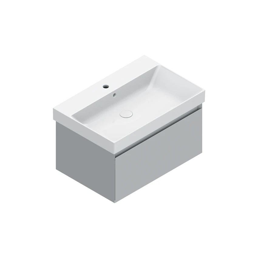 Base 72×48 h35  1 cassetto Handle - Catalano
