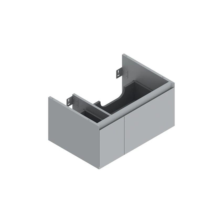Base 72×48 h35  2 cassetti Handle - Catalano