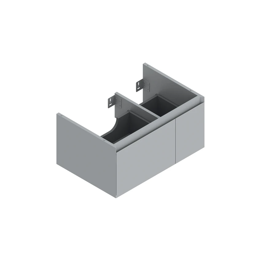 Base 72×48 h35  2 cassetti Handle - Catalano
