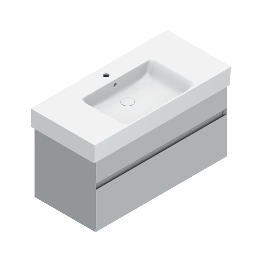 Base 97×45 h45  2 cassetti Handle - Catalano