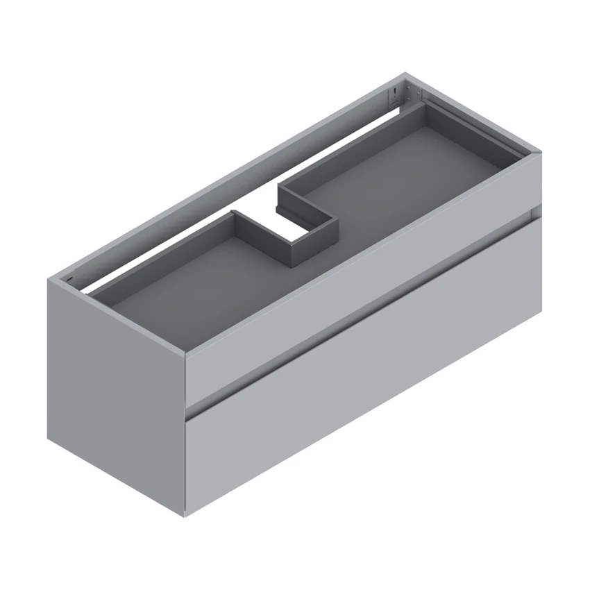 Base 117×45 h45  2 cassetti Handle - Catalano