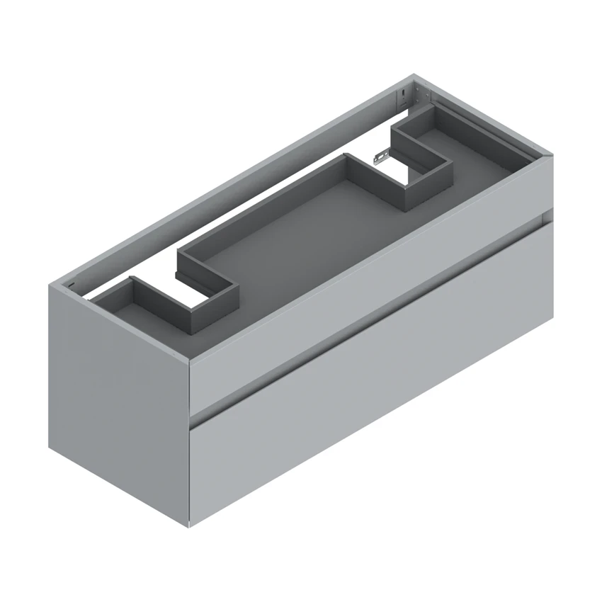 Base 117×45 h45  2 cassetti Handle - Catalano