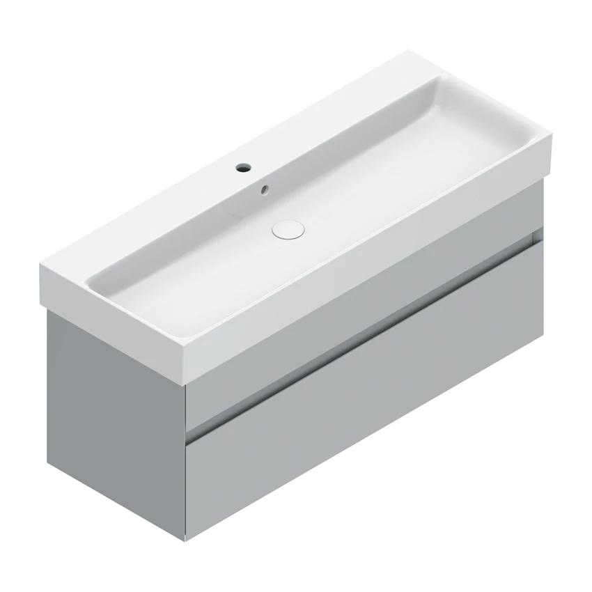 Base 117×45 h45  2 cassetti Handle - Catalano