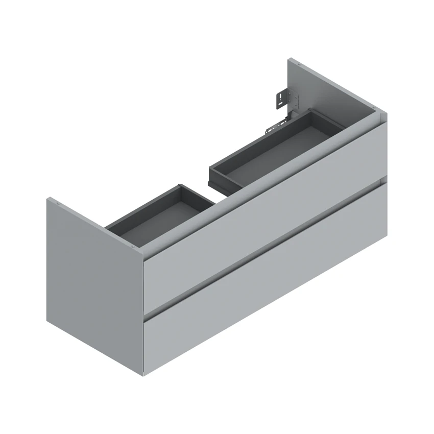 Base 122×48 h52  2 cassetti Handle - Catalano