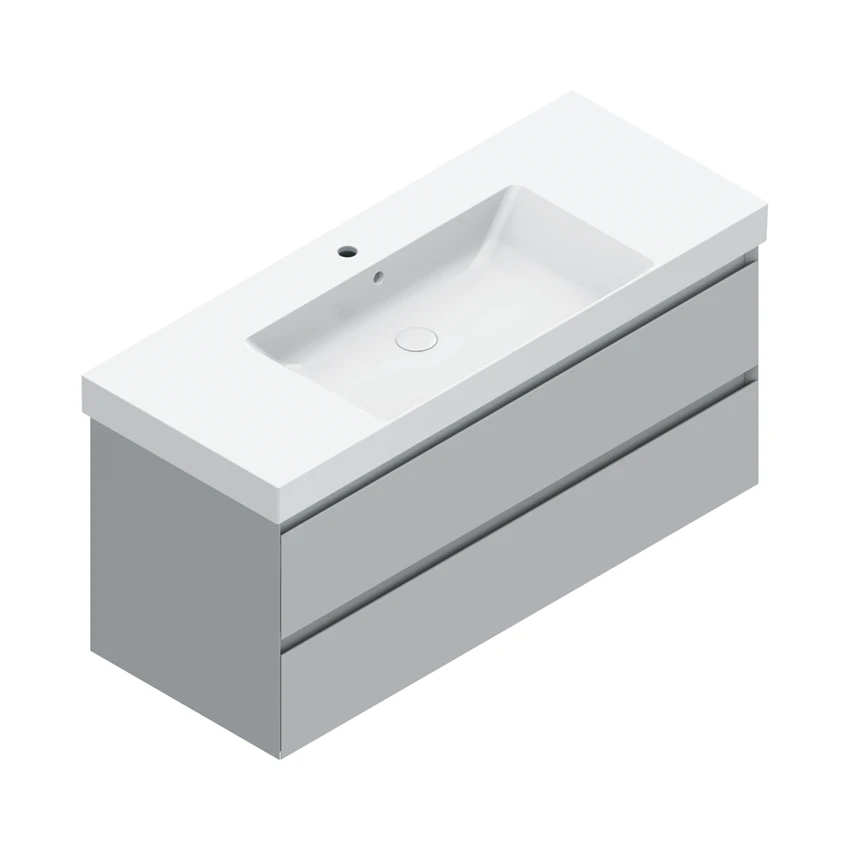 Base 122×48 h52  2 cassetti Handle - Catalano