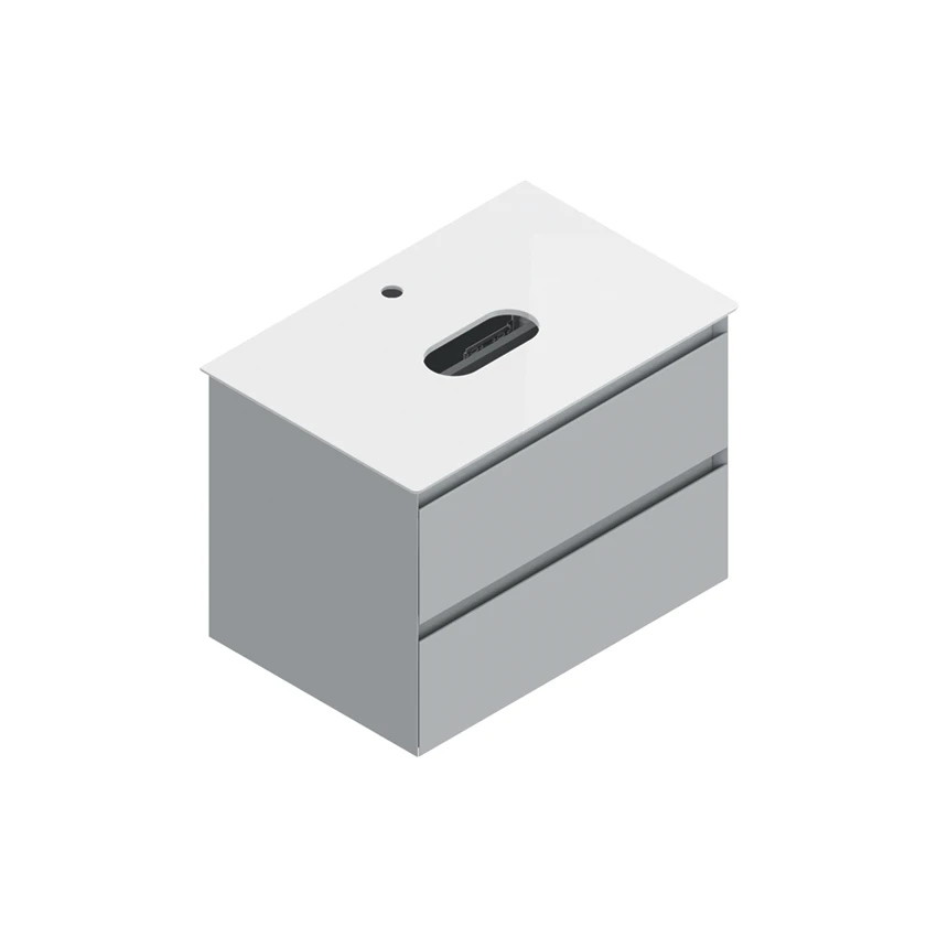 Base 72×48 h52  2 cassetti Handle - Catalano