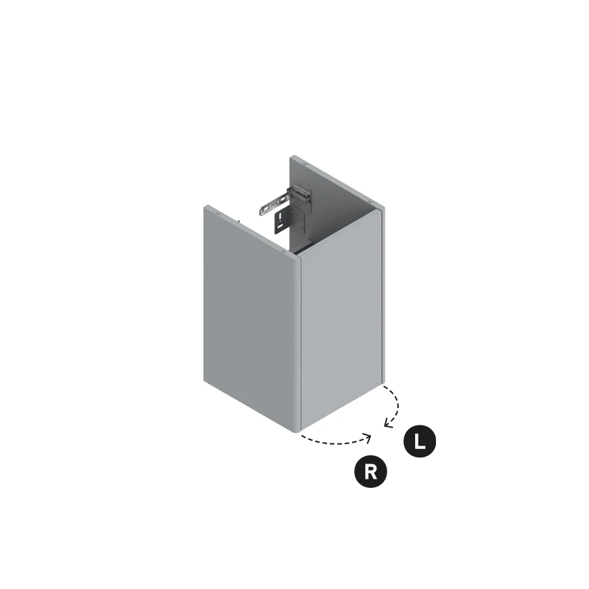Base 33×34 h55  1 anta Raggio - Catalano