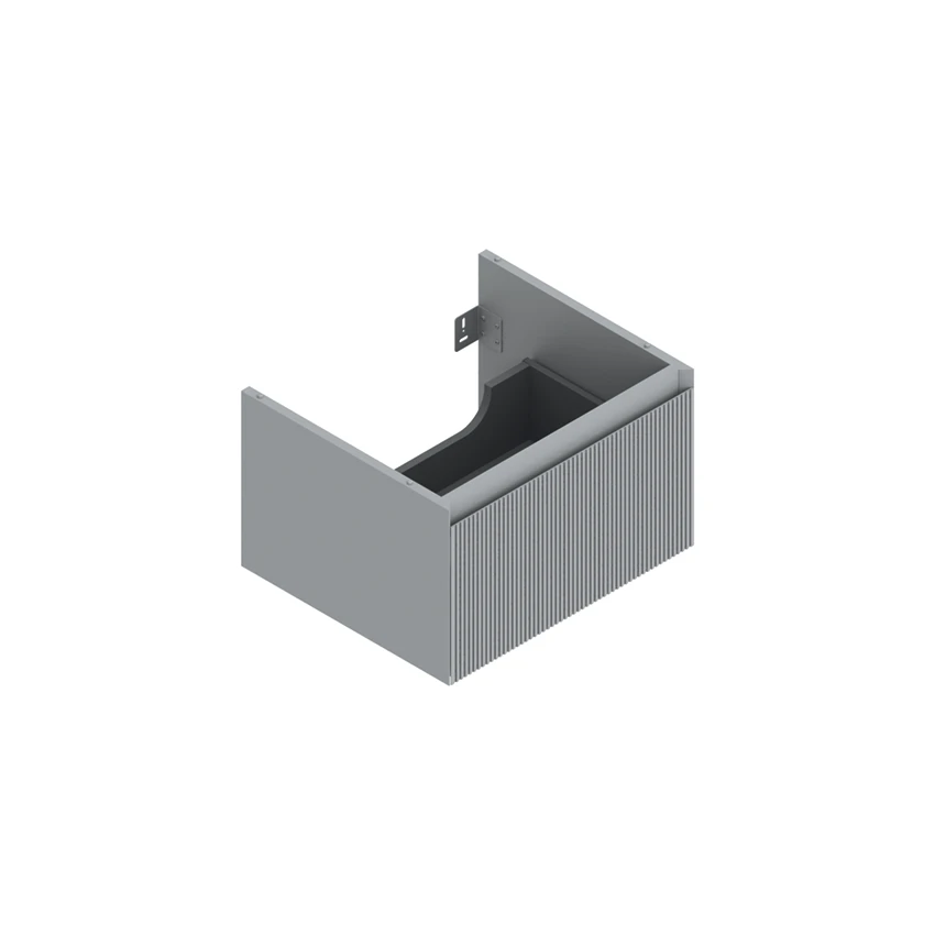 Base 57×48 h35  1 cassetto Righe - Catalano