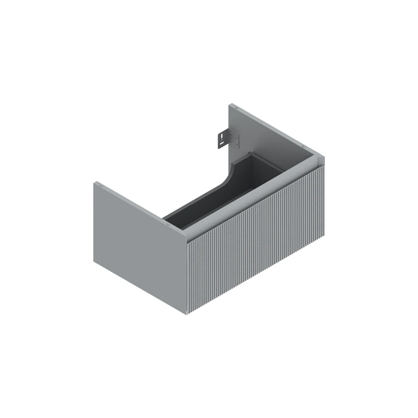 Base 72×48 h35  1 cassetto Righe - Catalano