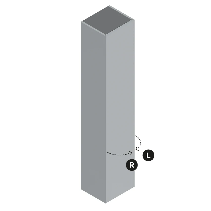 Base 35×30 h175  1 anta Sei - Catalano