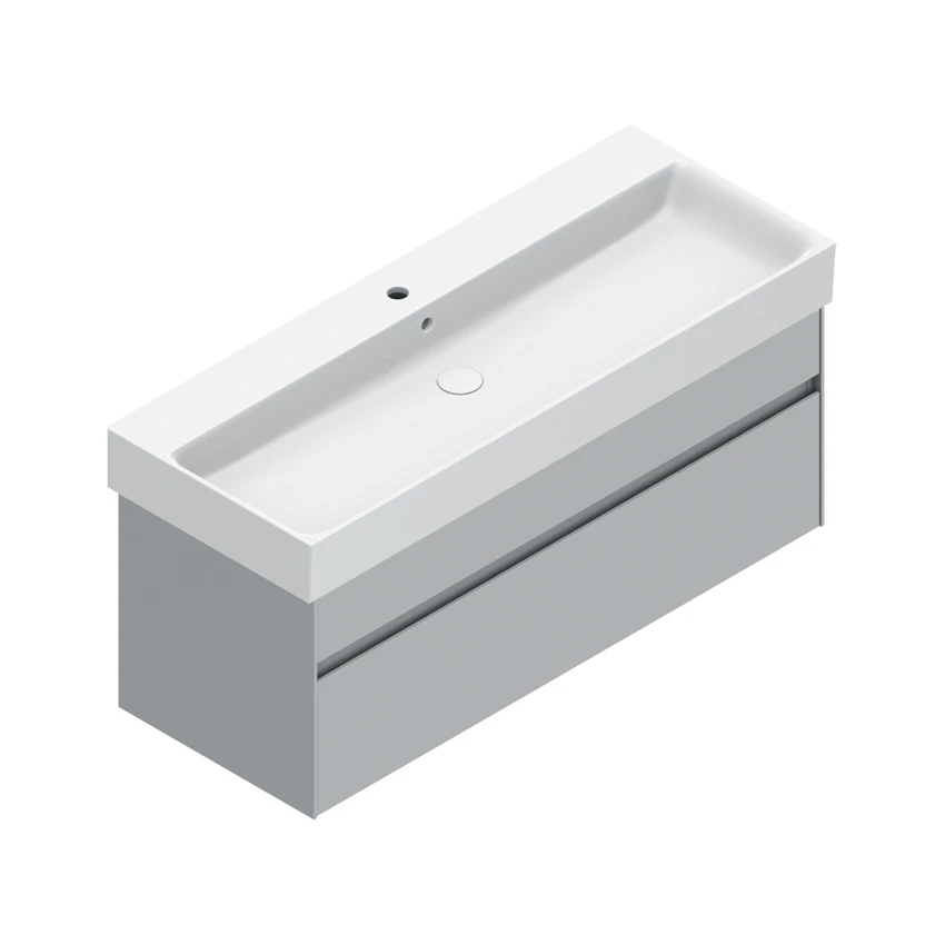 Base 116×45 h45  2 cassetti Sei - Catalano