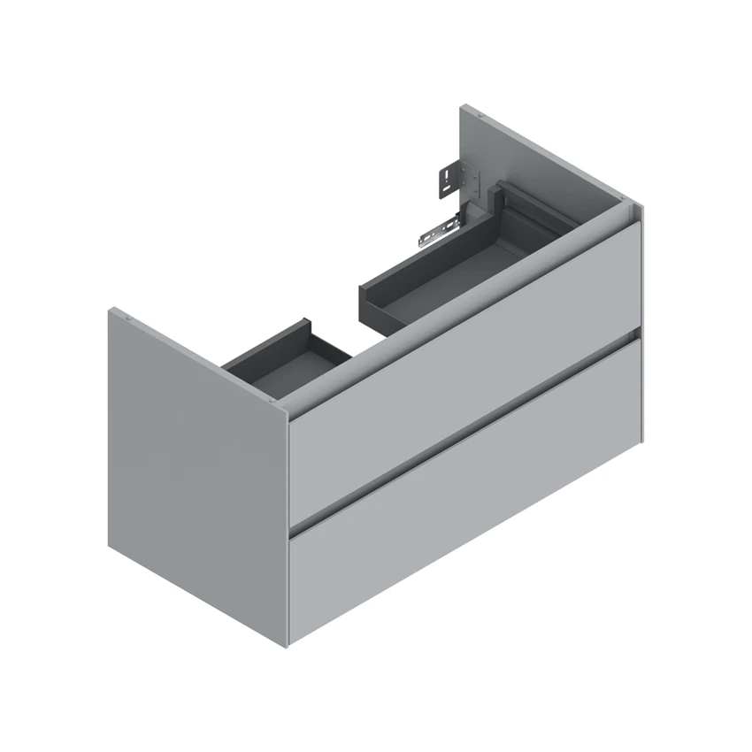 Base 96×48 h55  2 cassetti Sei - Catalano