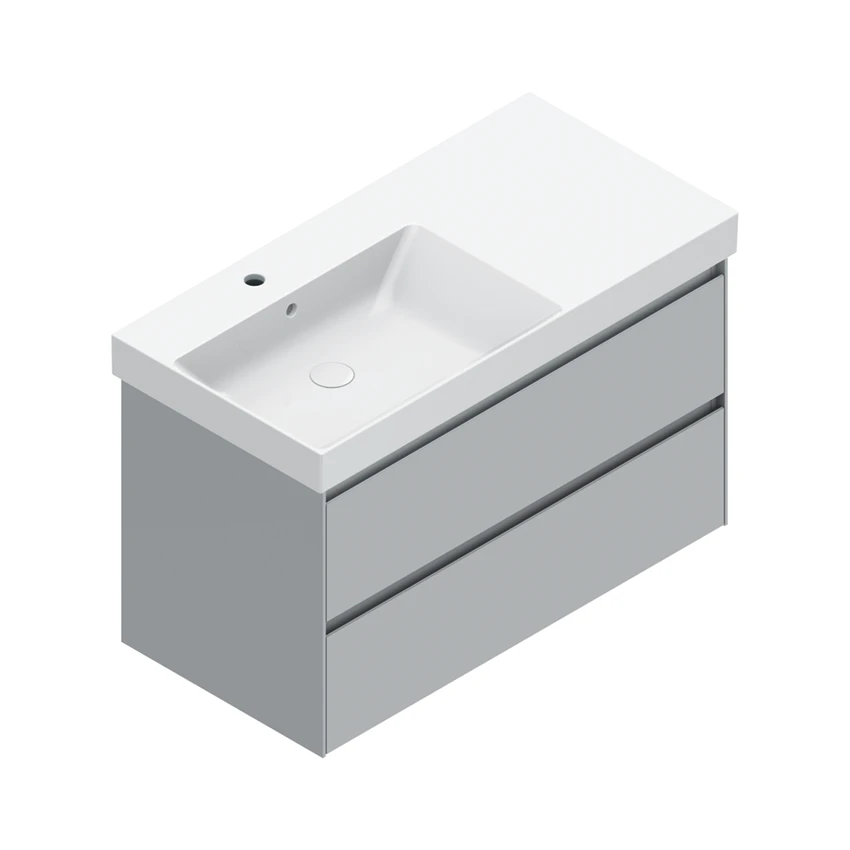 Base 96×48 h55  2 cassetti Sei - Catalano