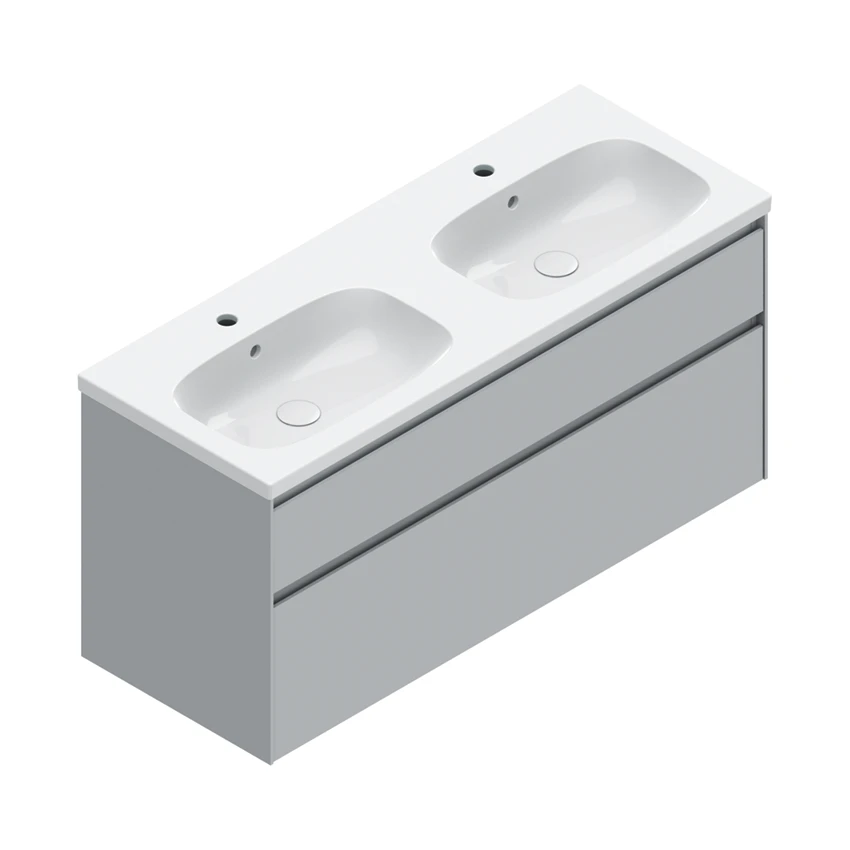 Base 118×45 h55  2 cassetti Sei - Catalano