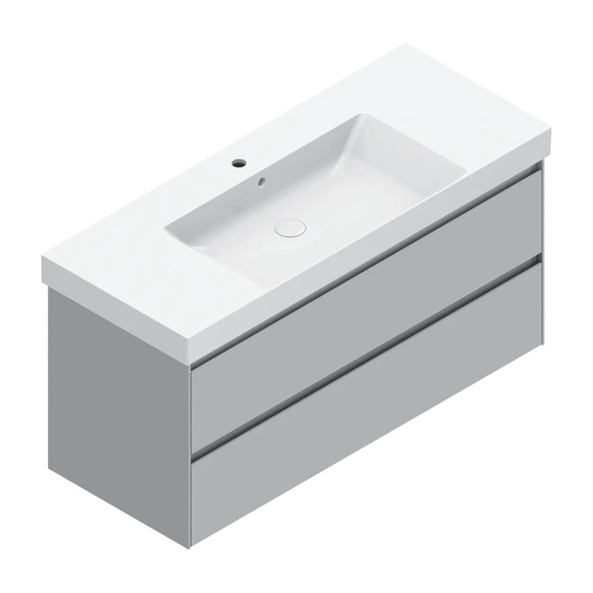 Base 121×48 h55  2 cassetti Sei - Catalano