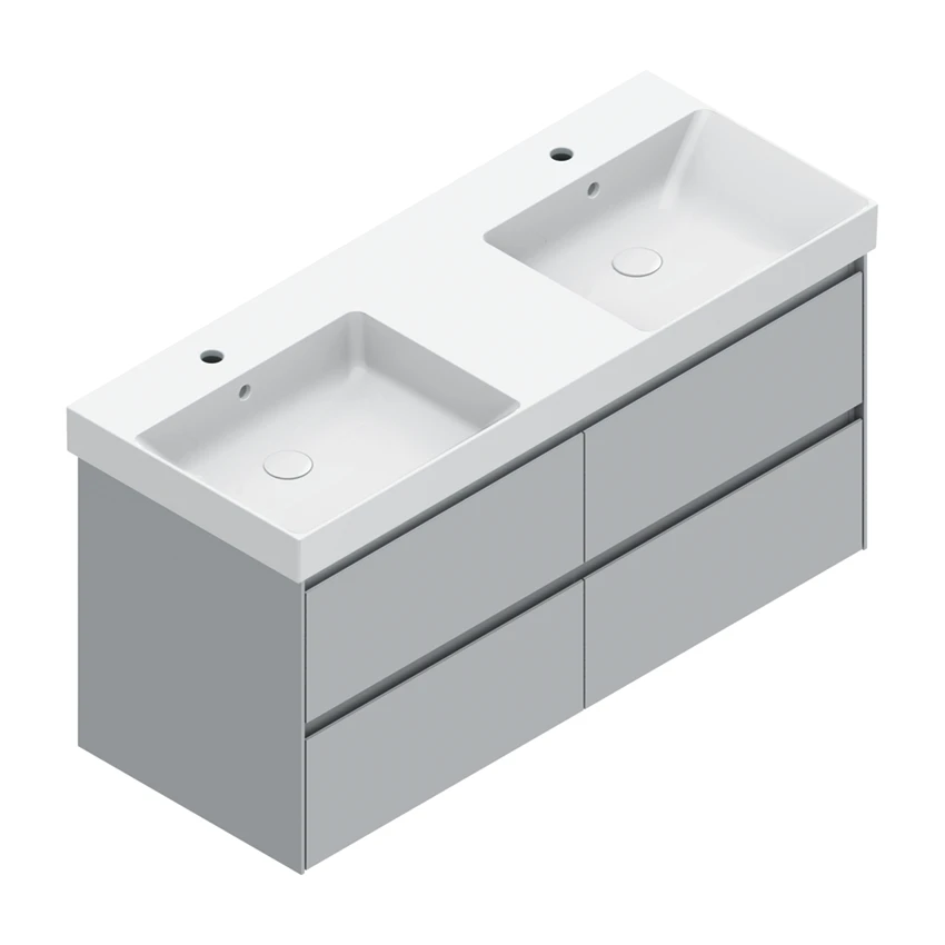 Base 121×48 h55  4 cassetti Sei - Catalano