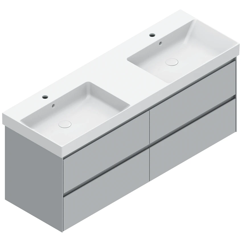 Base 146×48 h55  4 cassetti Sei - Catalano
