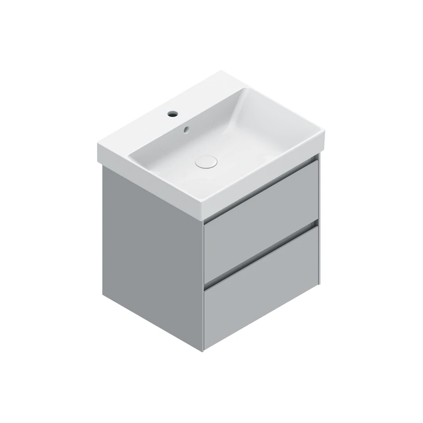 Base 56×48 h55  2 cassetti Sei - Catalano