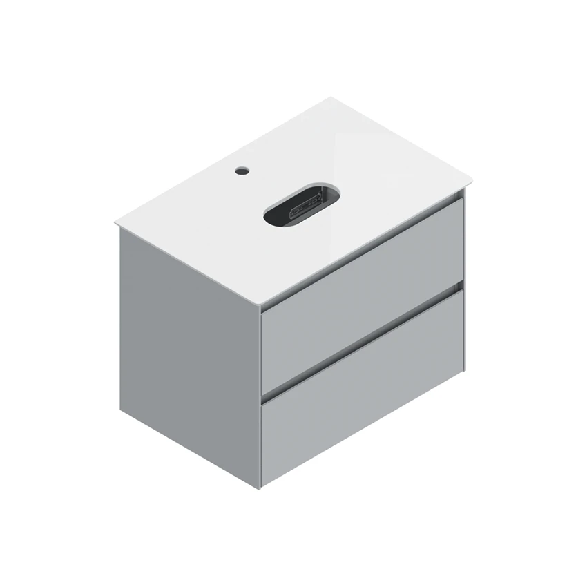 Base 71×48 h55  2 cassetti Sei - Catalano