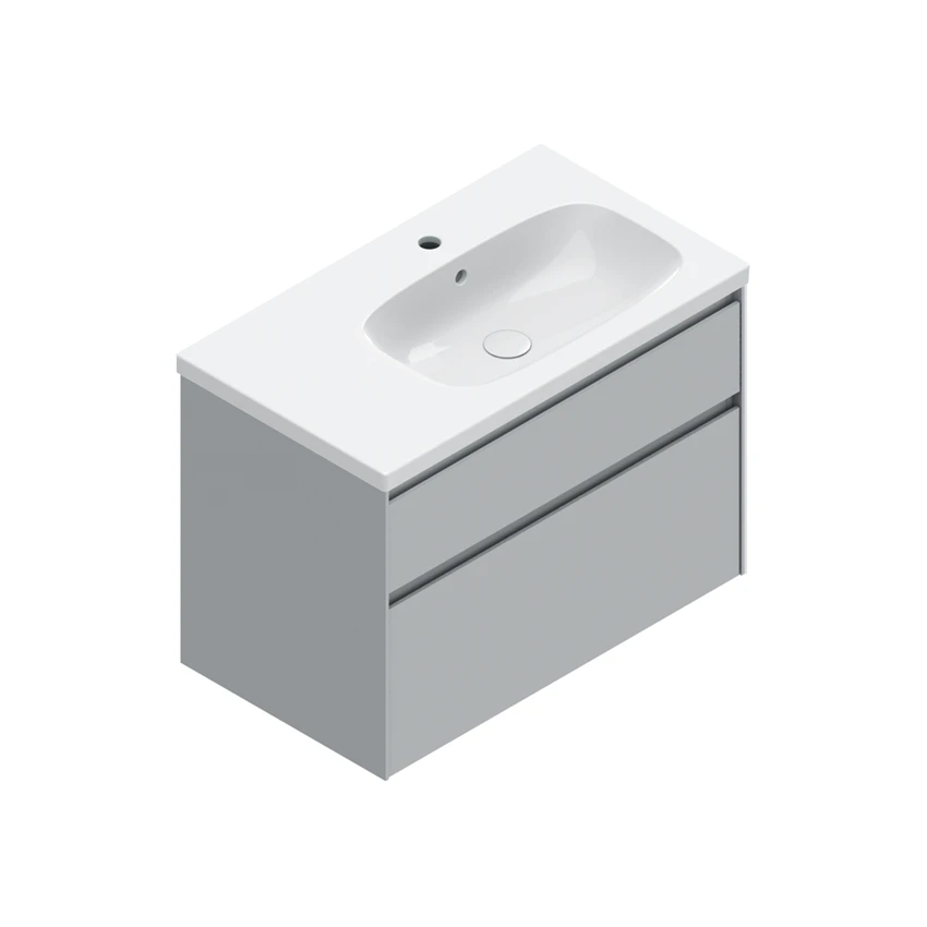 Base 78×45 h55  2 cassetti Sei - Catalano