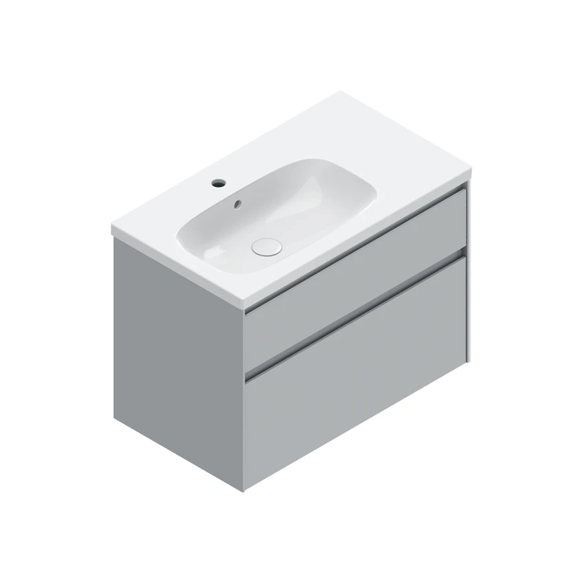 Base 78×45 h55  2 cassetti Sei - Catalano