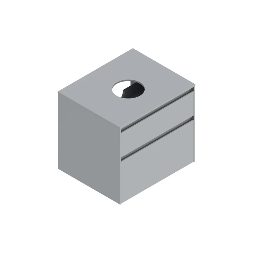 Base 60×50 h53  2 cassetti Upper - Catalano